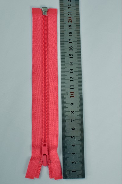 ZIP023  1號拉鏈 個人單頭開尾拉鏈   單頭聚酯牙拉鏈款式   拉鏈款式   不設單獨拉鍊訂購 45度照